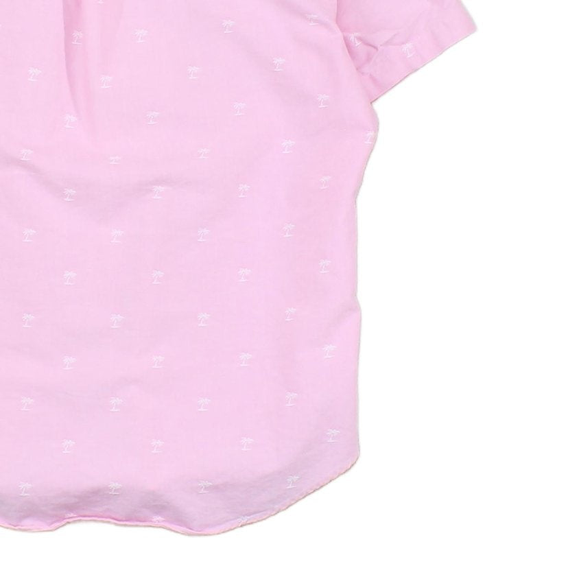 Mens Patterned Shirt Classic Fit Short Sleeve