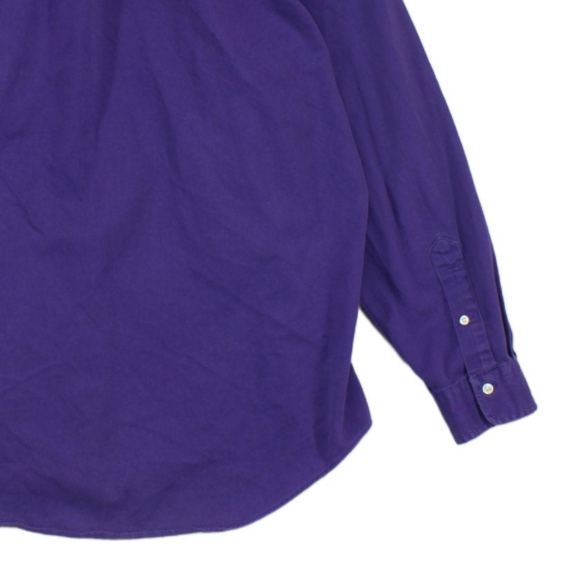 Mens Oxford Shirt  Button Up Long Sleeve