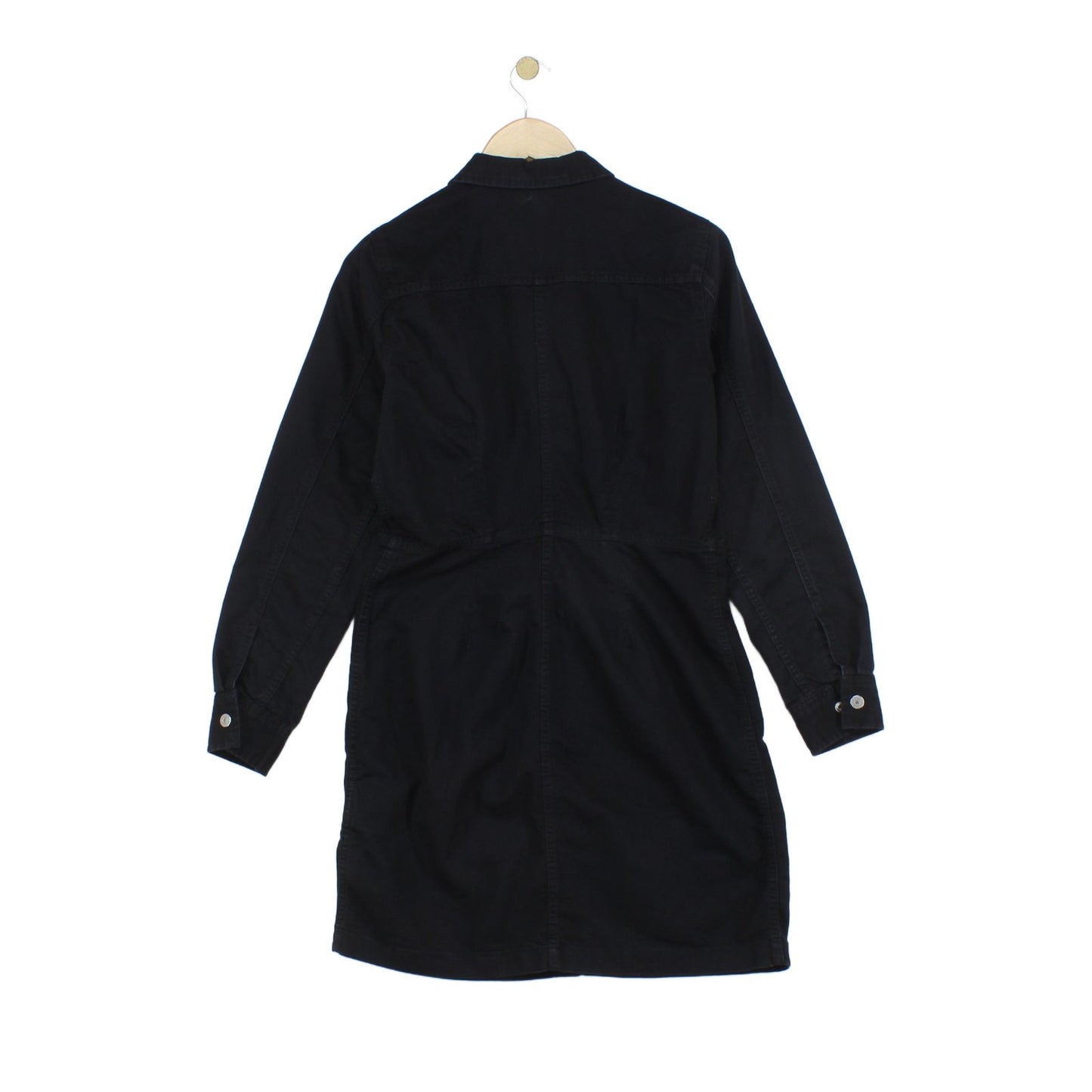 Womens Denim Dress Shirt Button Down Long Sleeve