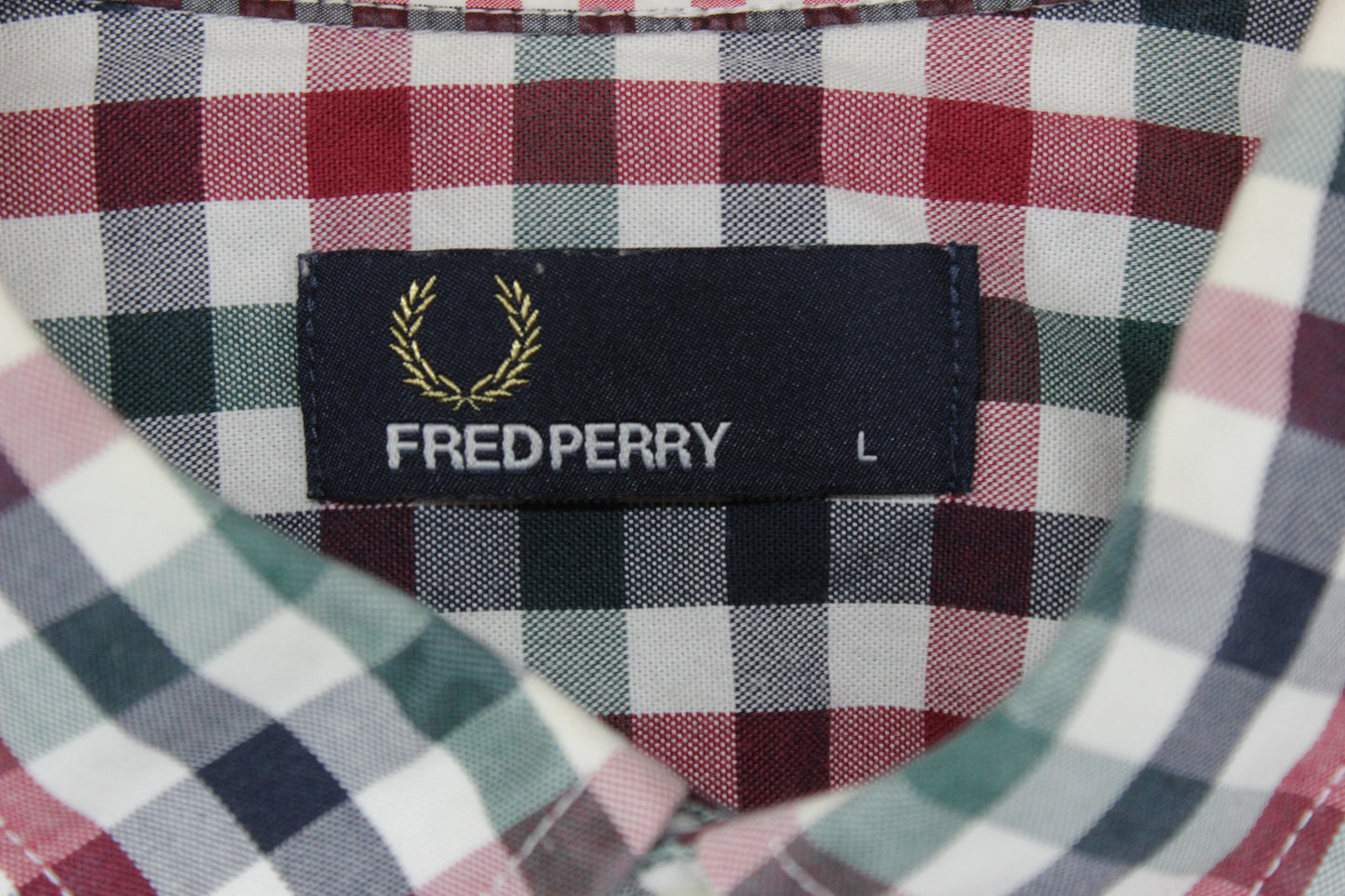 Mens Shirt Check Short Sleeve