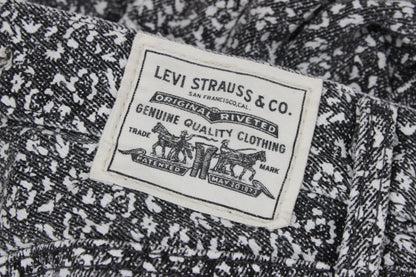 Womens Baggy Dad Jeans Patterned Printed
