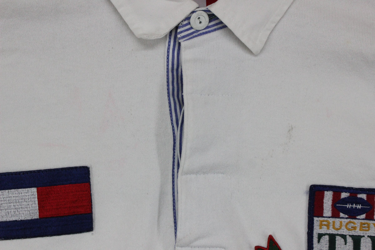 Mens Polo Shirt  Logo Long Sleeve Casual