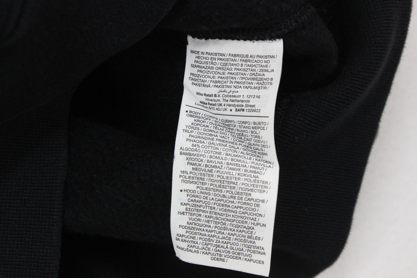 Mens Hoodie Athletic Solo Swoosh Heavyweight