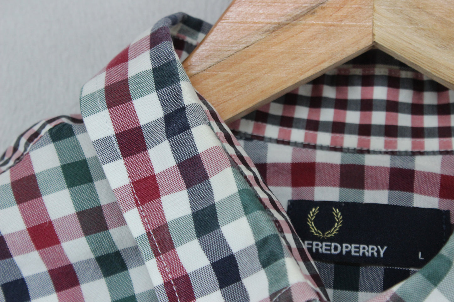Mens Shirt Check Short Sleeve