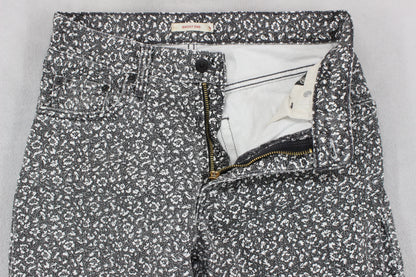 Womens Baggy Dad Jeans Patterned Printed
