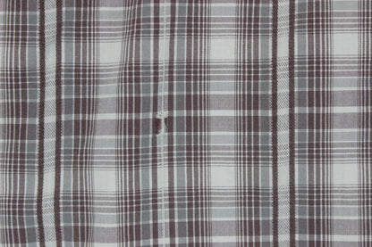 Mens Shirt Short Sleeve Check