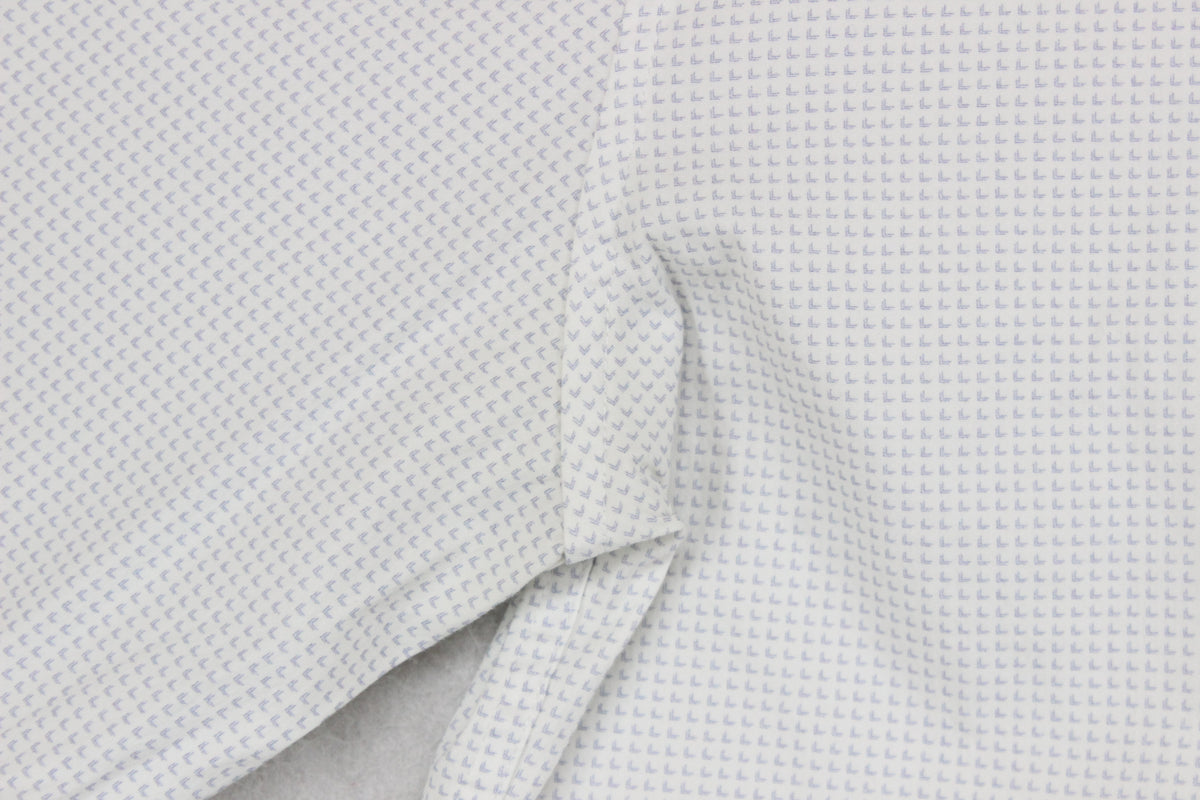 Mens Abstract Shirt Stretch Button Up Formal