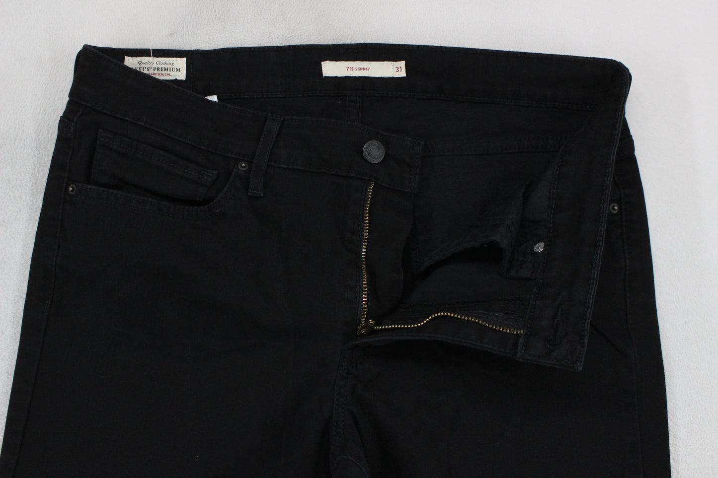 Mens 711 Jeans Skinny Stretch Denim