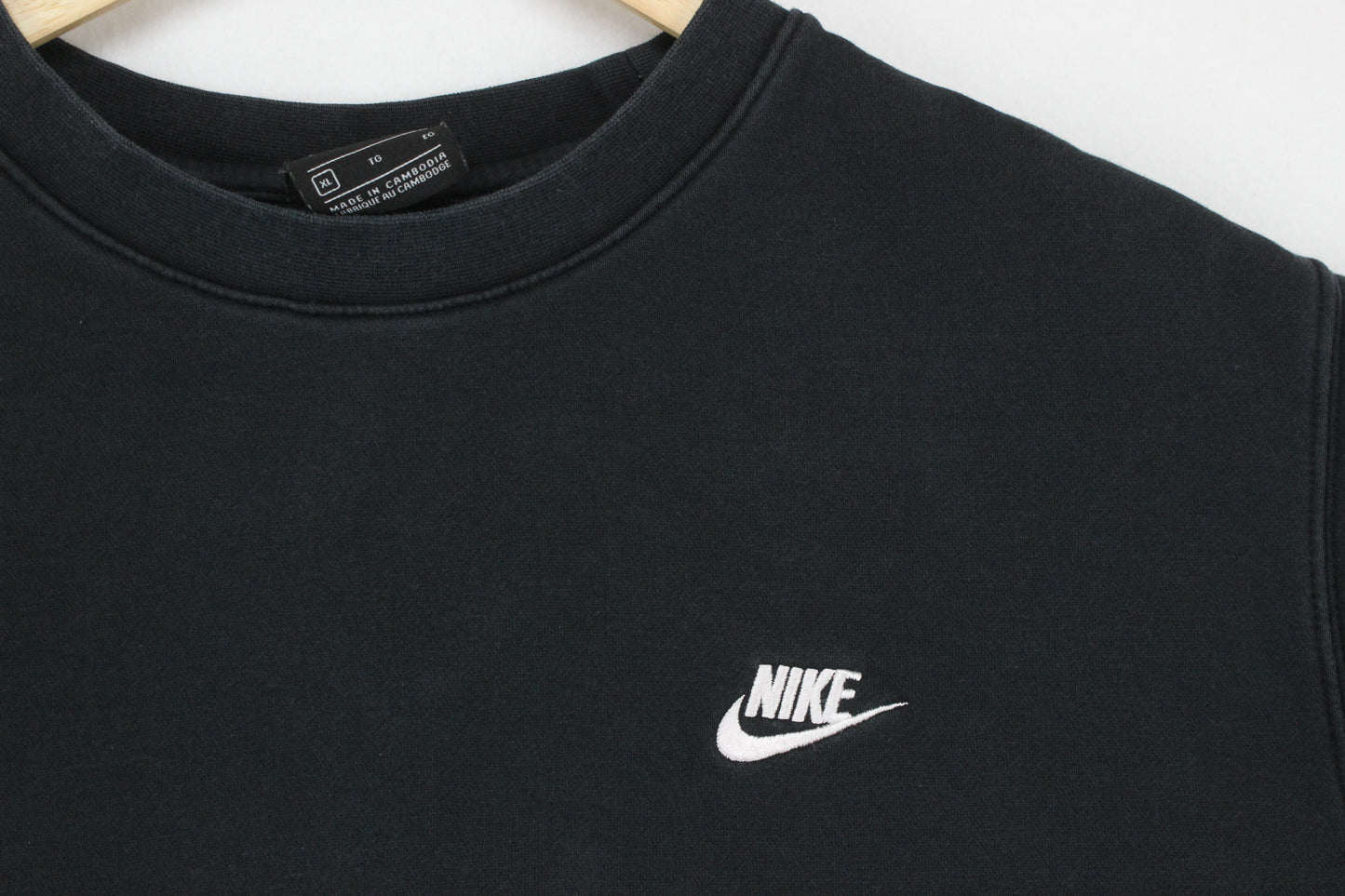 Mens Club Sweatshirt Oversized Athletic Logo