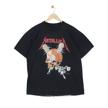 Mens Vintage Giant Metallica Damage Inc Tour T-Shirt
