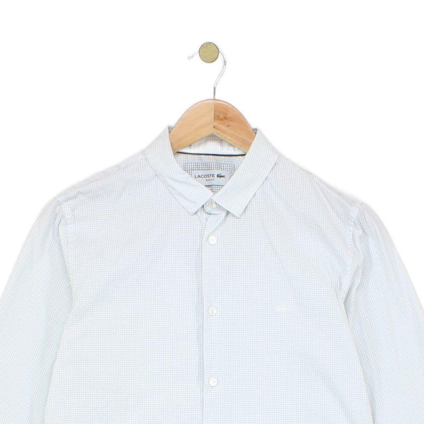 Mens Abstract Shirt Stretch Button Up Formal