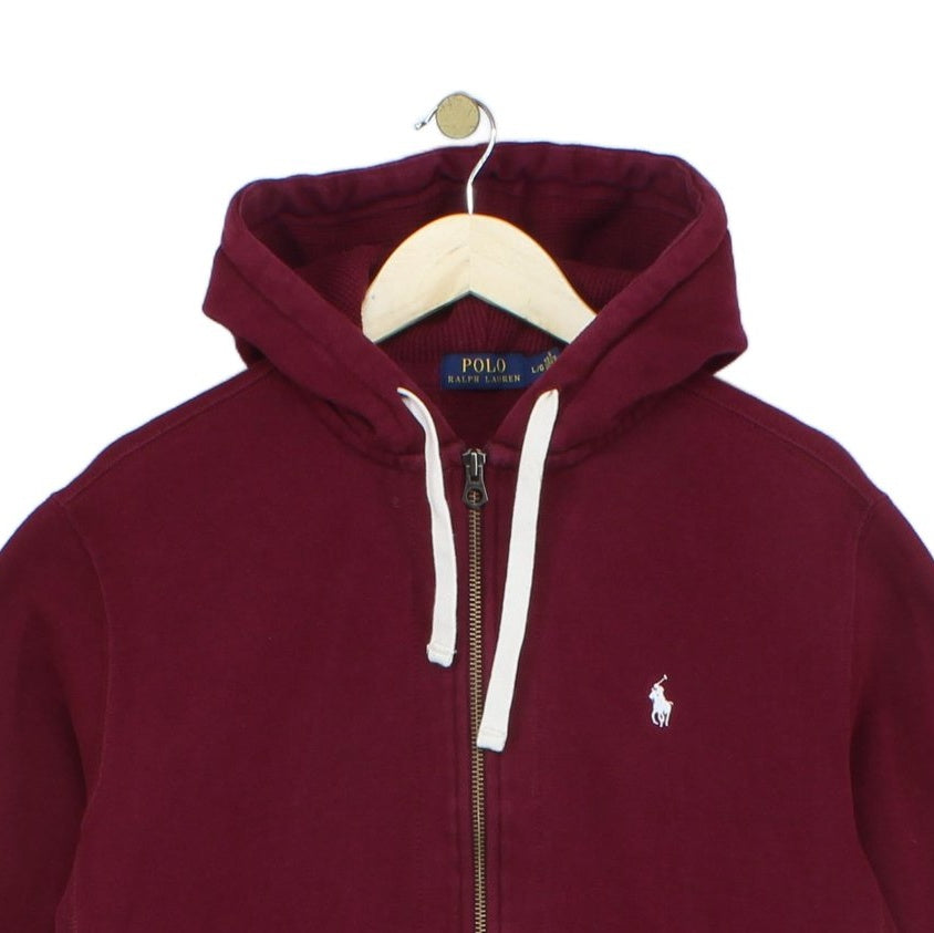 Mens Hoodie Full Zip Embroidered Logo