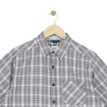 Mens Shirt Short Sleeve Check