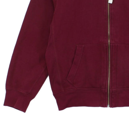 Mens Hoodie Full Zip Embroidered Logo