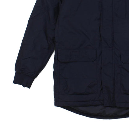 Mens Parka Coat Hooded Full Zip Winter