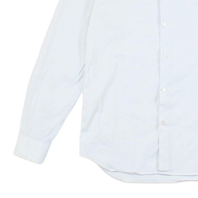 Mens Abstract Shirt Stretch Button Up Formal
