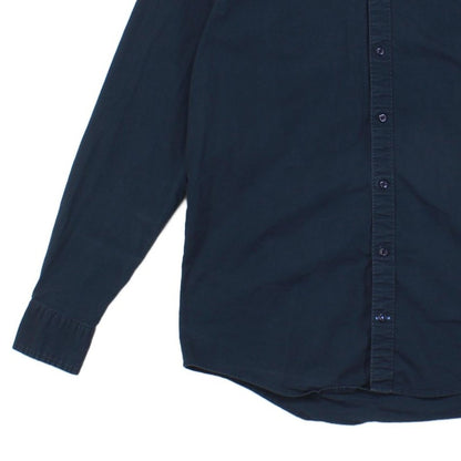Mens Shirt Stretch Slim Fit Long Sleeve Button Up
