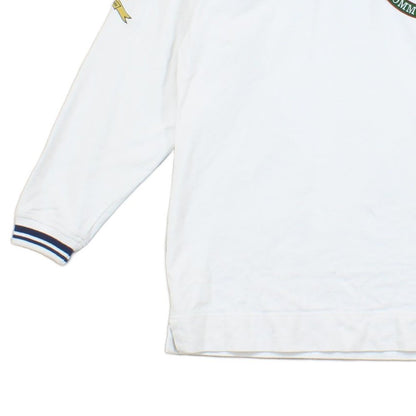 Mens Polo Shirt  Logo Long Sleeve Casual