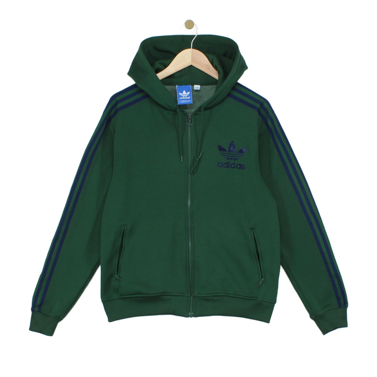 Mens Hoodie Full Zip Streetwear Athletic