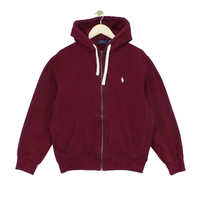 Mens Hoodie Full Zip Embroidered Logo