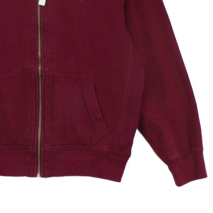 Mens Hoodie Full Zip Embroidered Logo