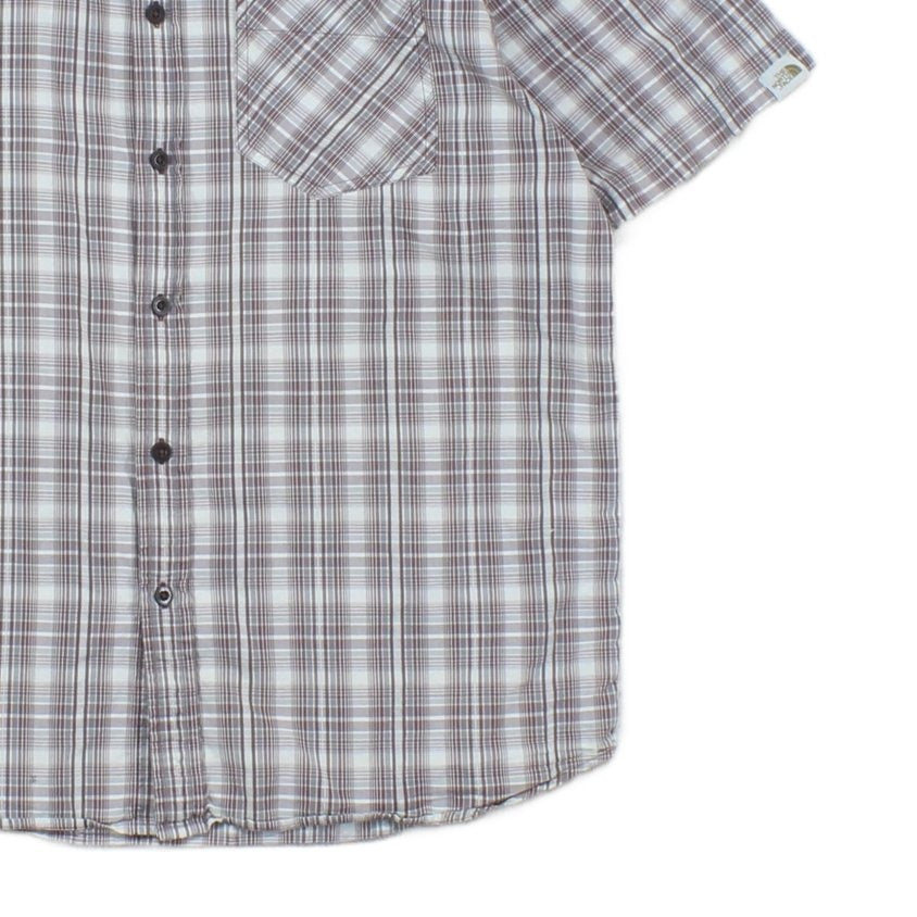 Mens Shirt Short Sleeve Check