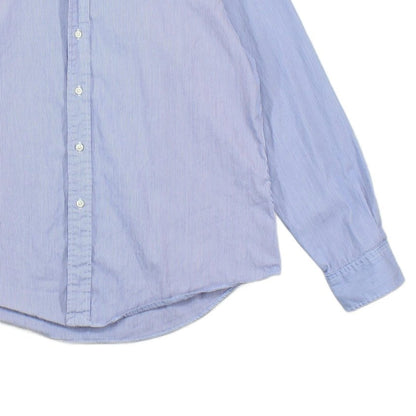 Mens Striped Shirt Custom Fit Long Sleeve