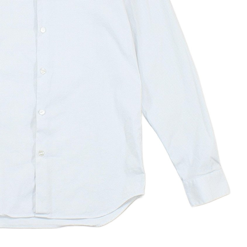Mens Abstract Shirt Stretch Button Up Formal