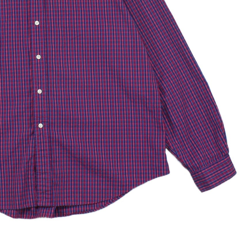 Mens Check Shirt Custom Fit