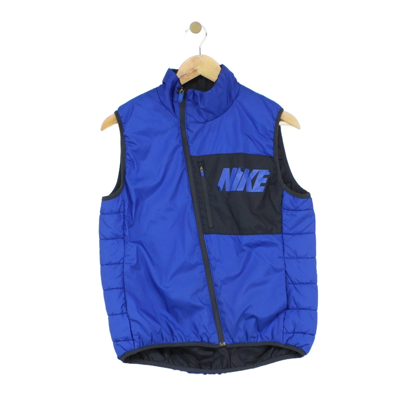 Mens Bodywarmer Sleeveless Full Zip Reversible