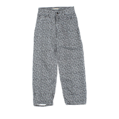 Womens Baggy Dad Jeans Patterned Printed