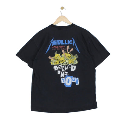Mens Vintage Giant Metallica Damage Inc Tour T-Shirt
