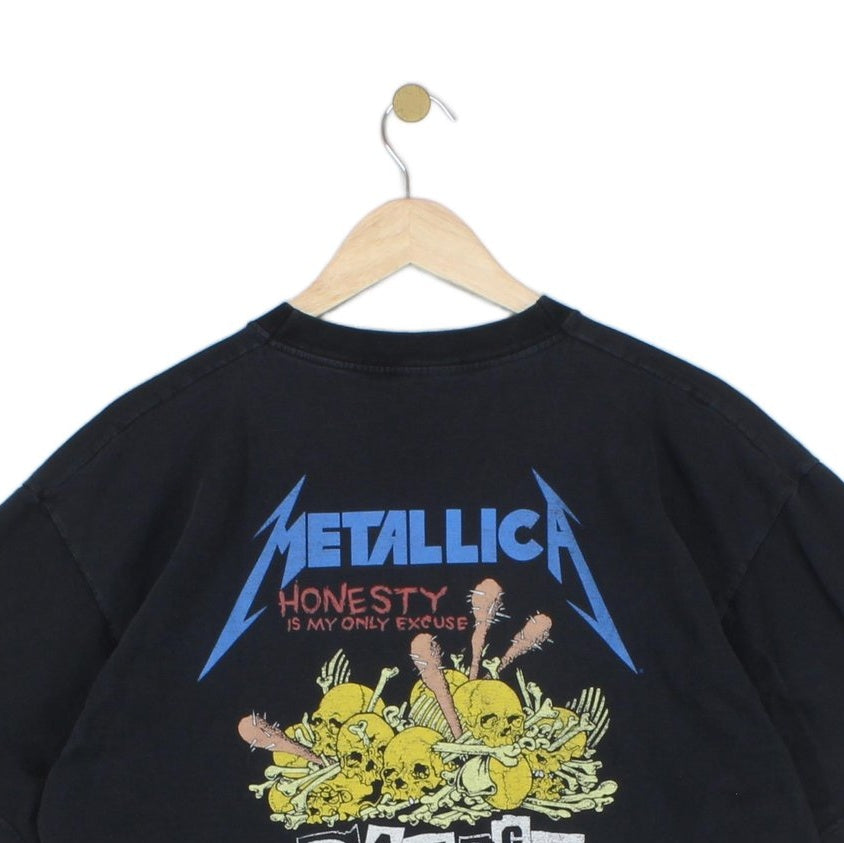 Mens Vintage Giant Metallica Damage Inc Tour T-Shirt