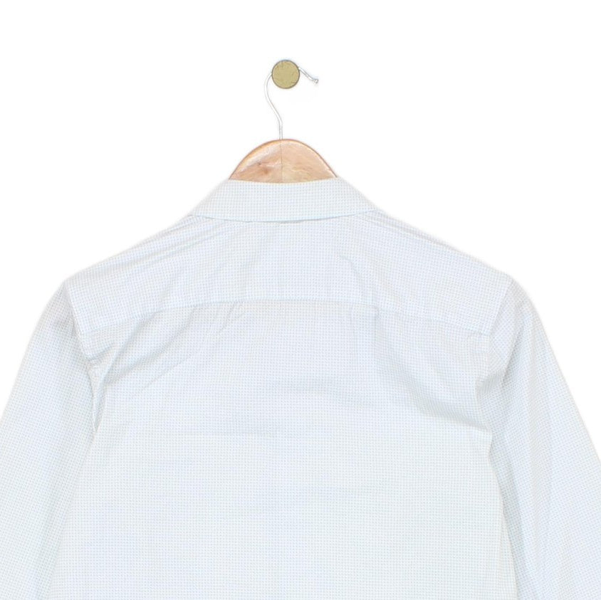 Mens Abstract Shirt Stretch Button Up Formal