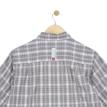 Mens Shirt Short Sleeve Check