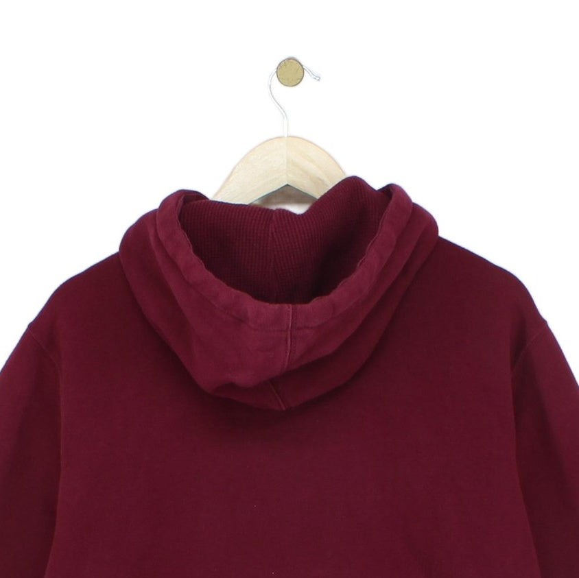 Mens Hoodie Full Zip Embroidered Logo