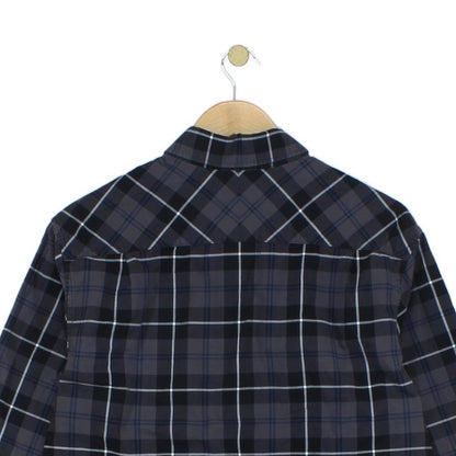 Mens Plaid Shirt Long Sleeve Button Up