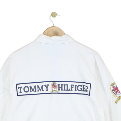 Mens Polo Shirt  Logo Long Sleeve Casual
