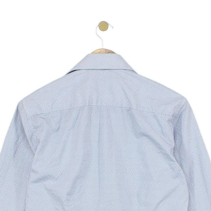 Mens Patterned Shirt Long Sleeve Formal