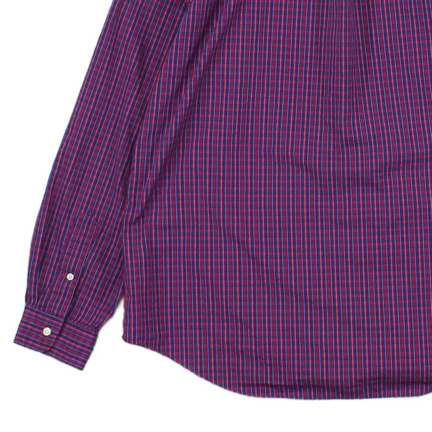 Mens Check Shirt Custom Fit