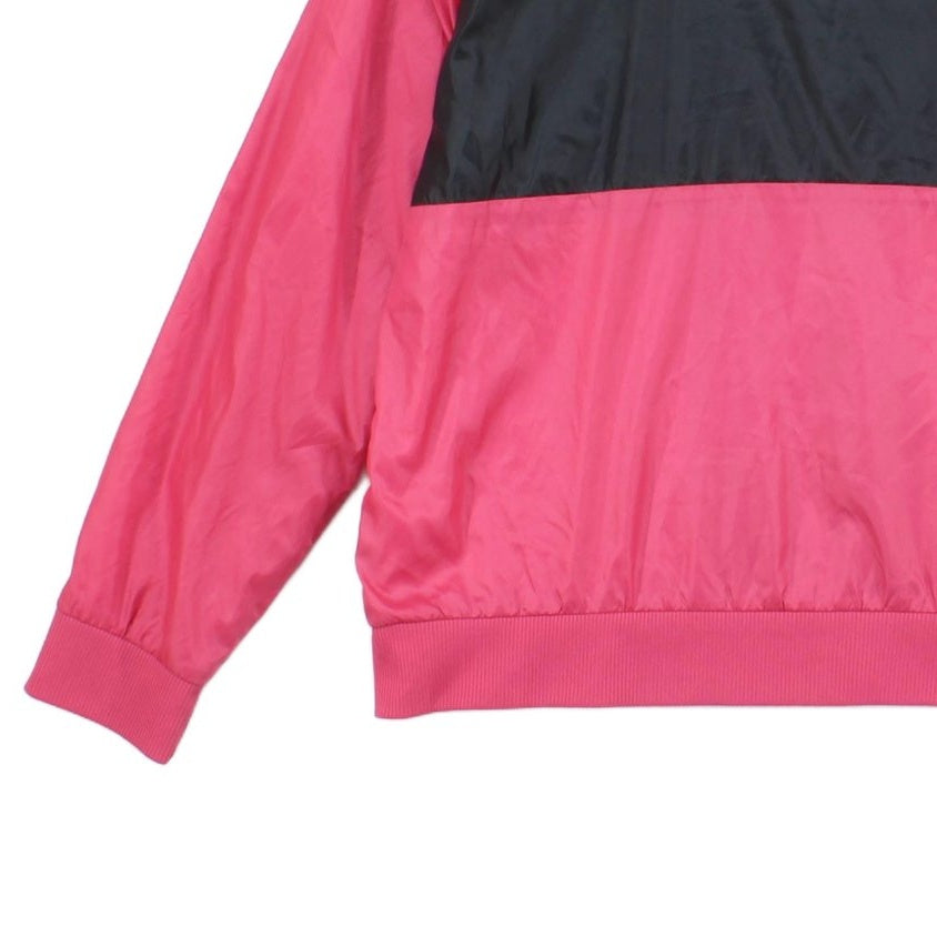 Womens Track Jacket Full Zip Hooded Retro