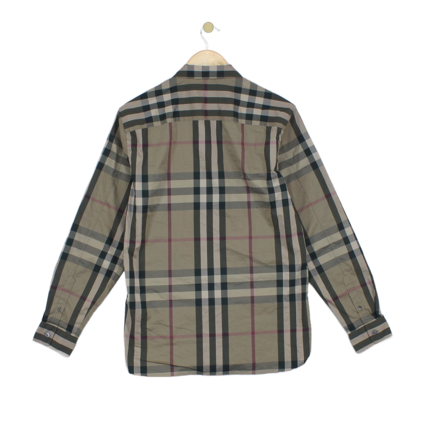 Mens Plaid Shirt Long Sleeve Stretch
