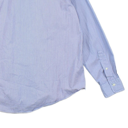 Mens Striped Shirt Custom Fit Long Sleeve