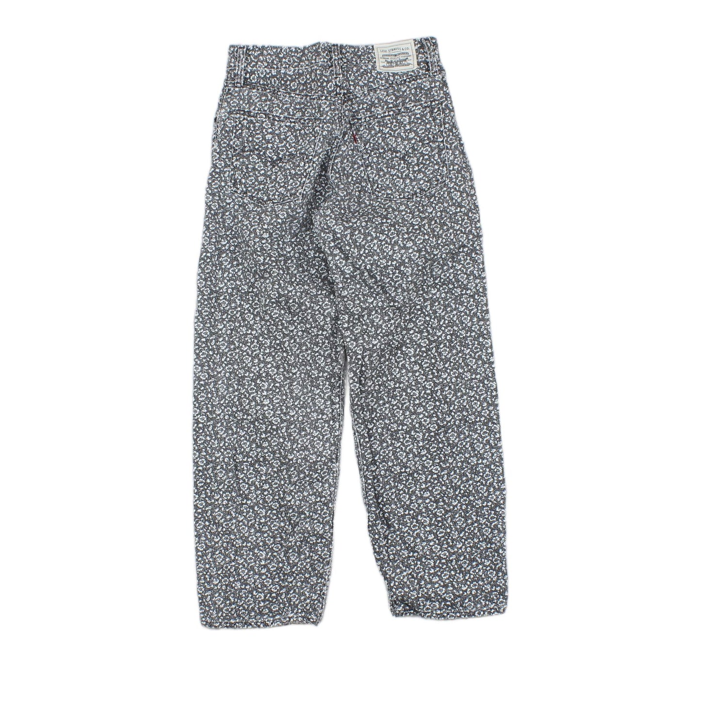 Womens Baggy Dad Jeans Patterned Printed