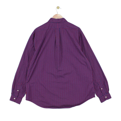 Mens Check Shirt Custom Fit