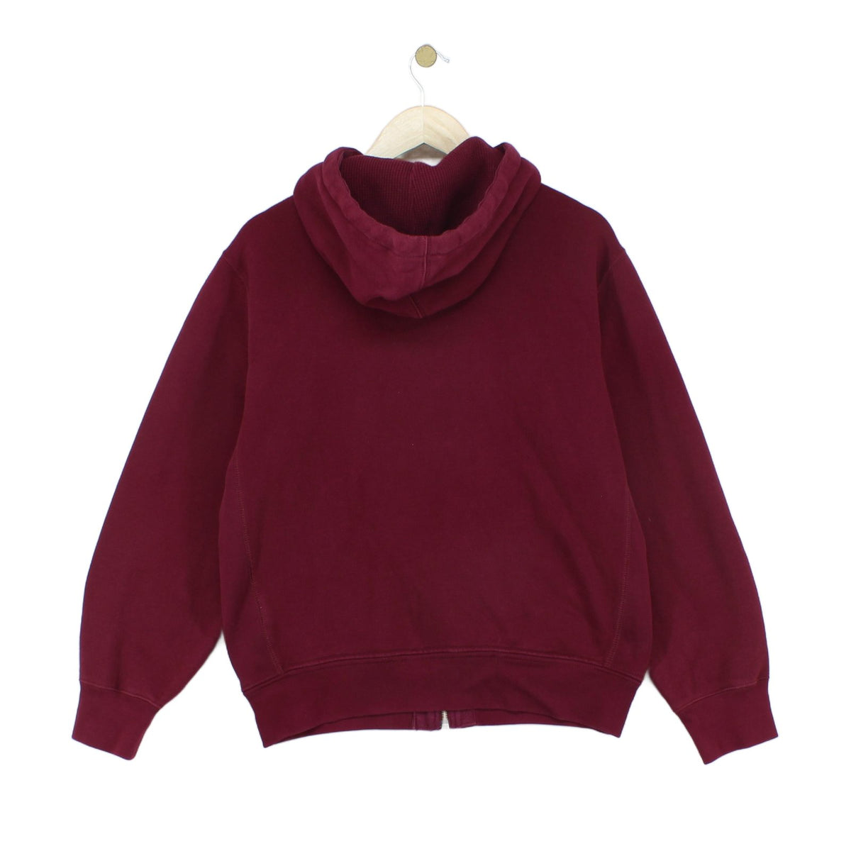 Mens Hoodie Full Zip Embroidered Logo