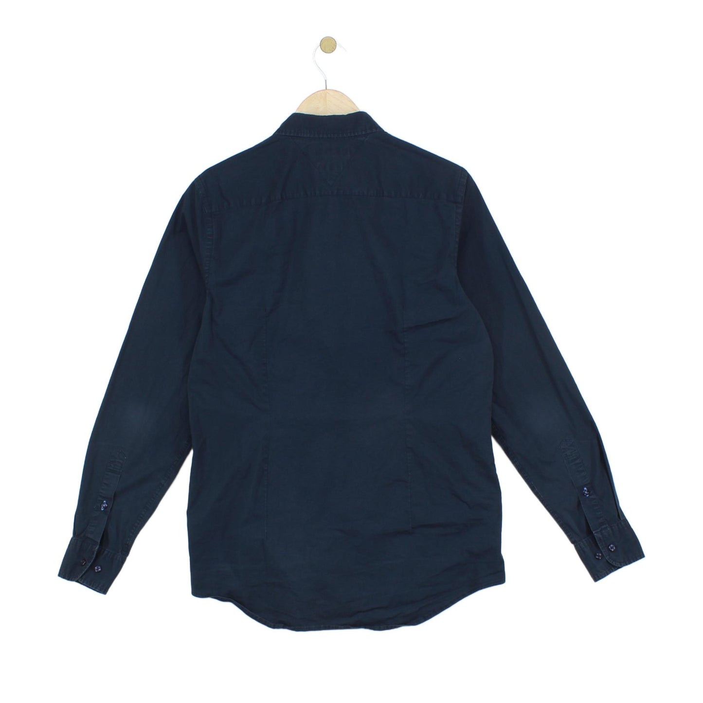 Mens Shirt Stretch Slim Fit Long Sleeve Button Up