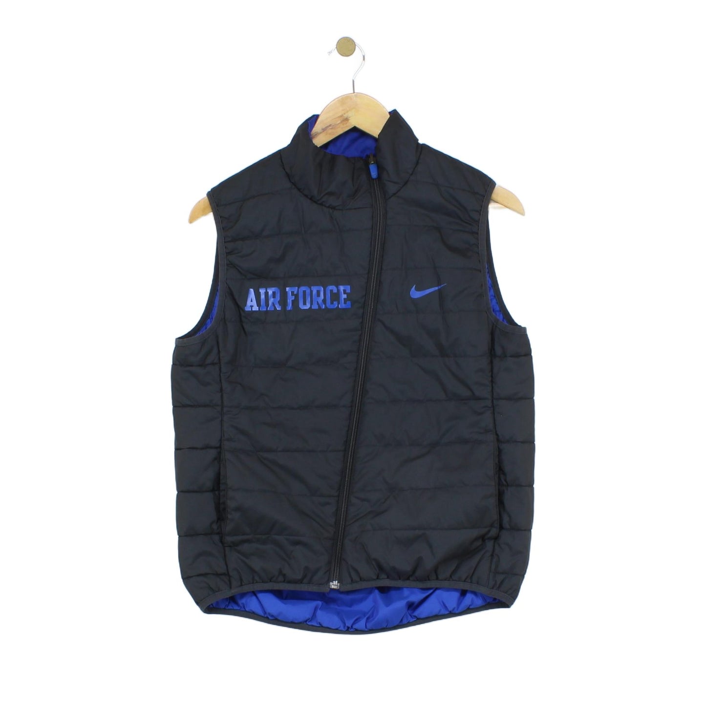 Mens Bodywarmer Sleeveless Full Zip Reversible