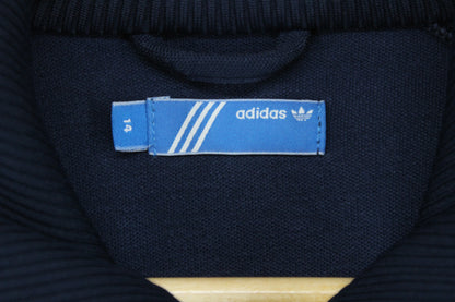 Womens Track Jacket Retro Sport Zip Stripes
