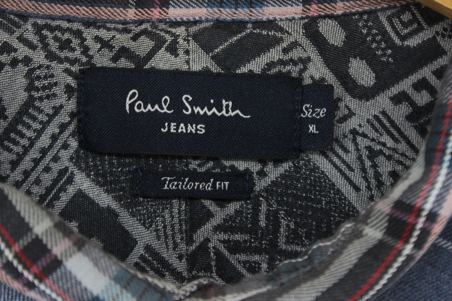 Mens Plaid Shirt Long Sleeve Tailored
